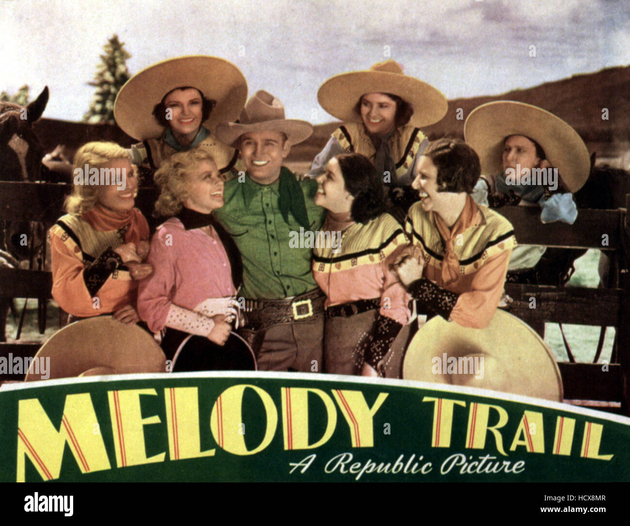 MELODY TRAIL, Gene Autry, 1935 Stock Photo - Alamy