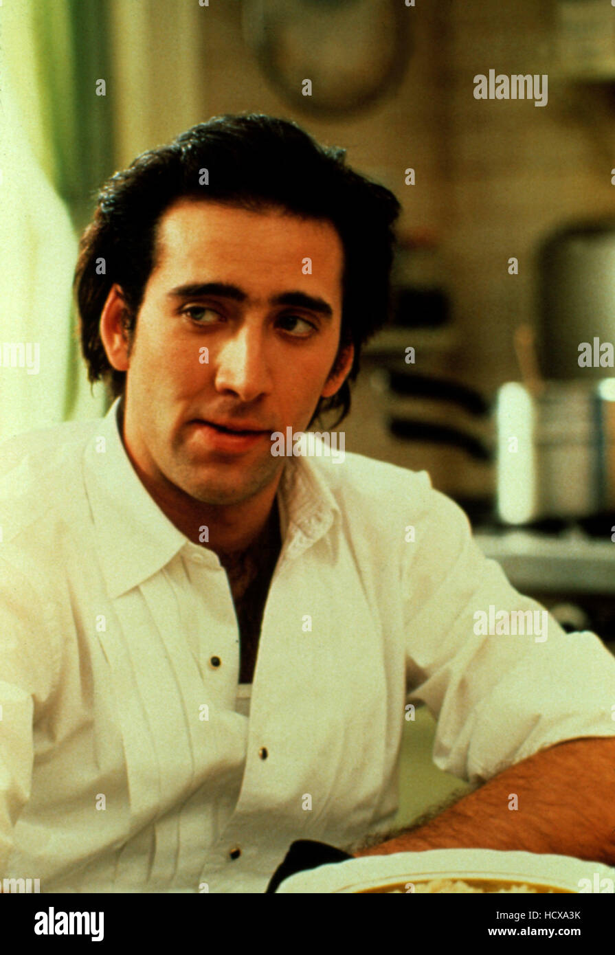 Moonstruck Nicolas Cage 1987 Stock Photo Alamy