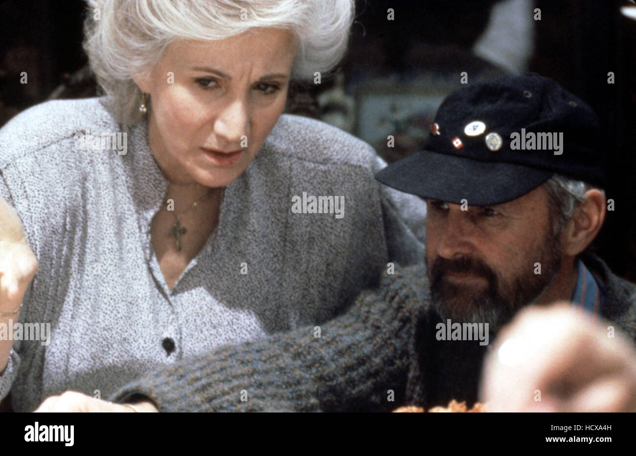 MOONSTRUCK Director Norman Jewison Olympia Dukakis 1987 Stock Photo 