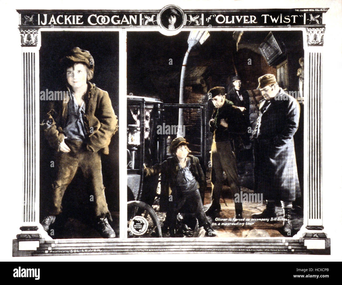 Oliver Twist First Second And Fourth From Left Jackie Coogan Jackie Coogan George Siegmann