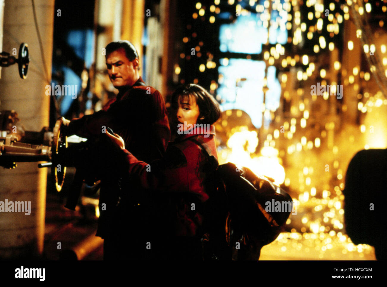 ON DEADLY GROUND, Steven Seagal, Joan Chen, 1994, (c) Warner Brothers/courtesy Everett Collection - Stock Image