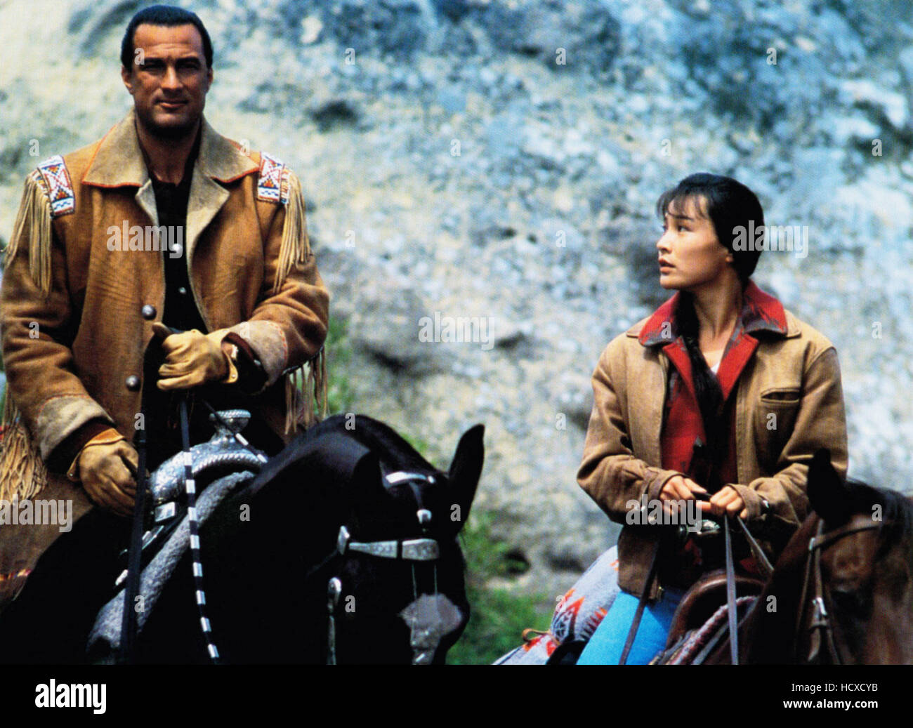 ON DEADLY GROUND, from left Steven Seagal, Joan Chen, 1994. ©Warner