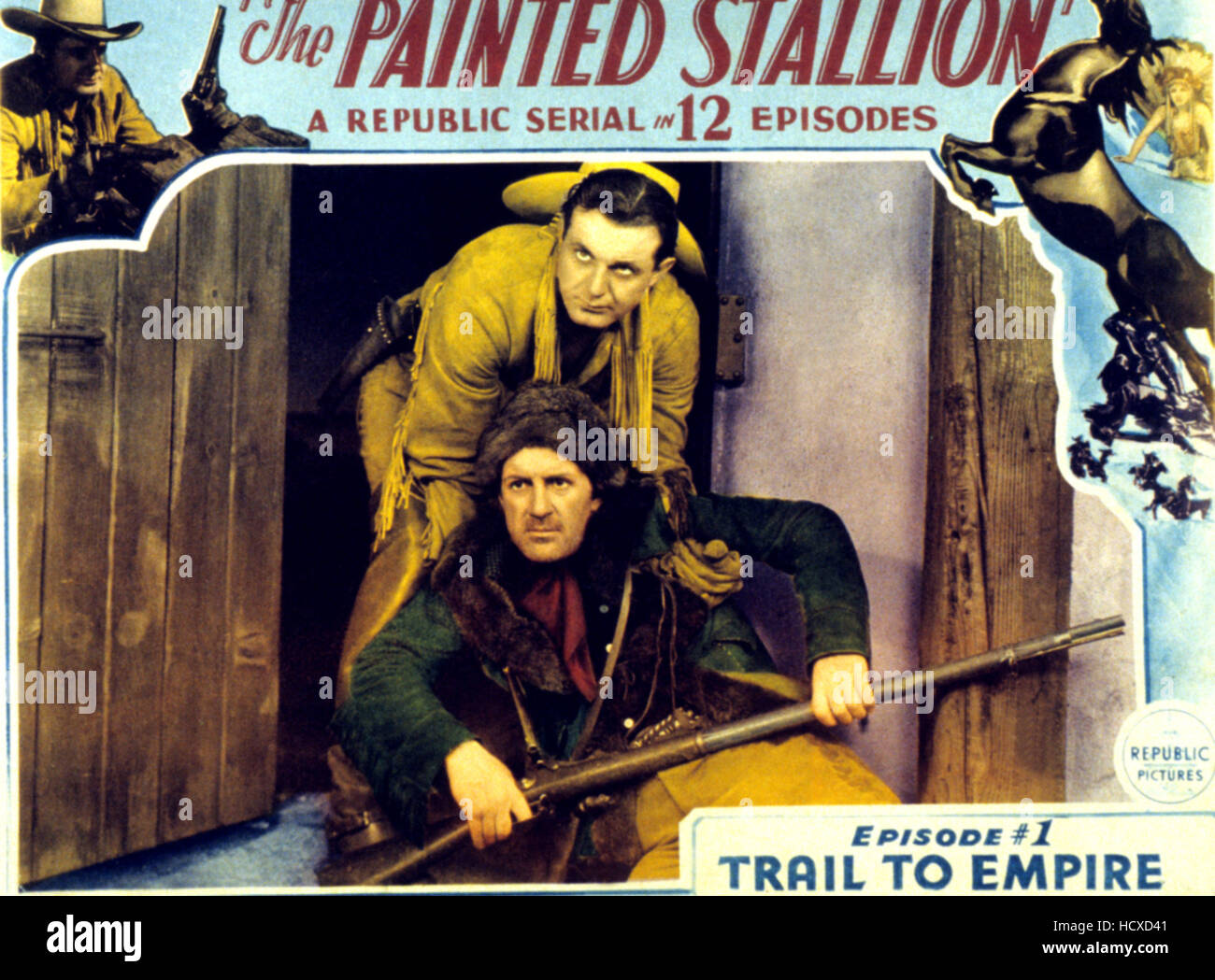 THE PAINTED STALLION, Ray "Crash" Corrigan, Jack Perrin, 1937 Stock