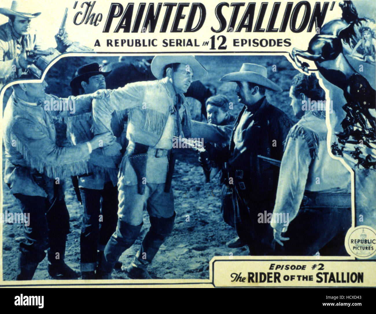 THE PAINTED STALLION, Ray "Crash" Corrigan, 1937 Stock Photo Alamy