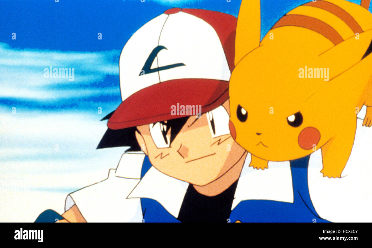 POKEMON : THE FIRST MOVIE, Ash Ketchum, Pikachu, 1999 Stock Photo - Alamy