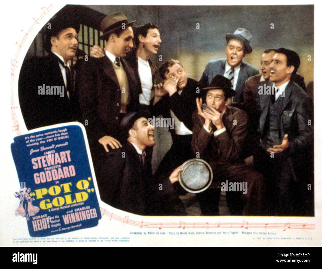 POT O' GOLD, James Stewart, 1941 Stock Photo Alamy