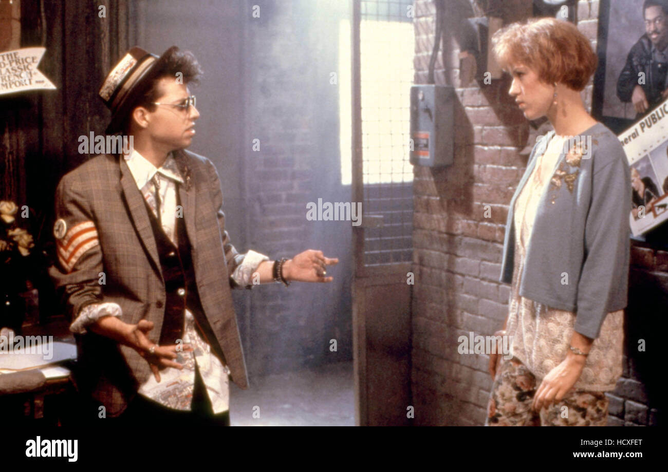PRETTY IN PINK, Jon Cryer, Molly Ringwald, 1986, (c)Paramount/courtesy