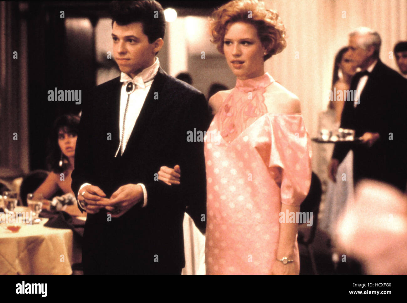 PRETTY IN PINK, Jon Cryer, Molly Ringwald, 1986, © Paramount / Courtesy