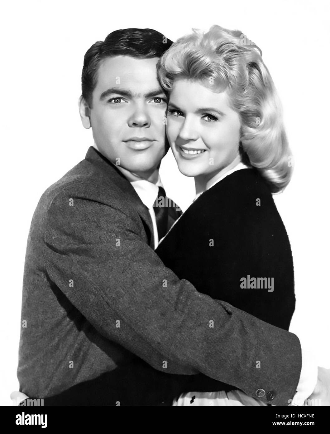 THE PARTY CRASHERS 1958 Paramount Pictures film with Connie Stevens and Bobby Driscoll Stock Photo