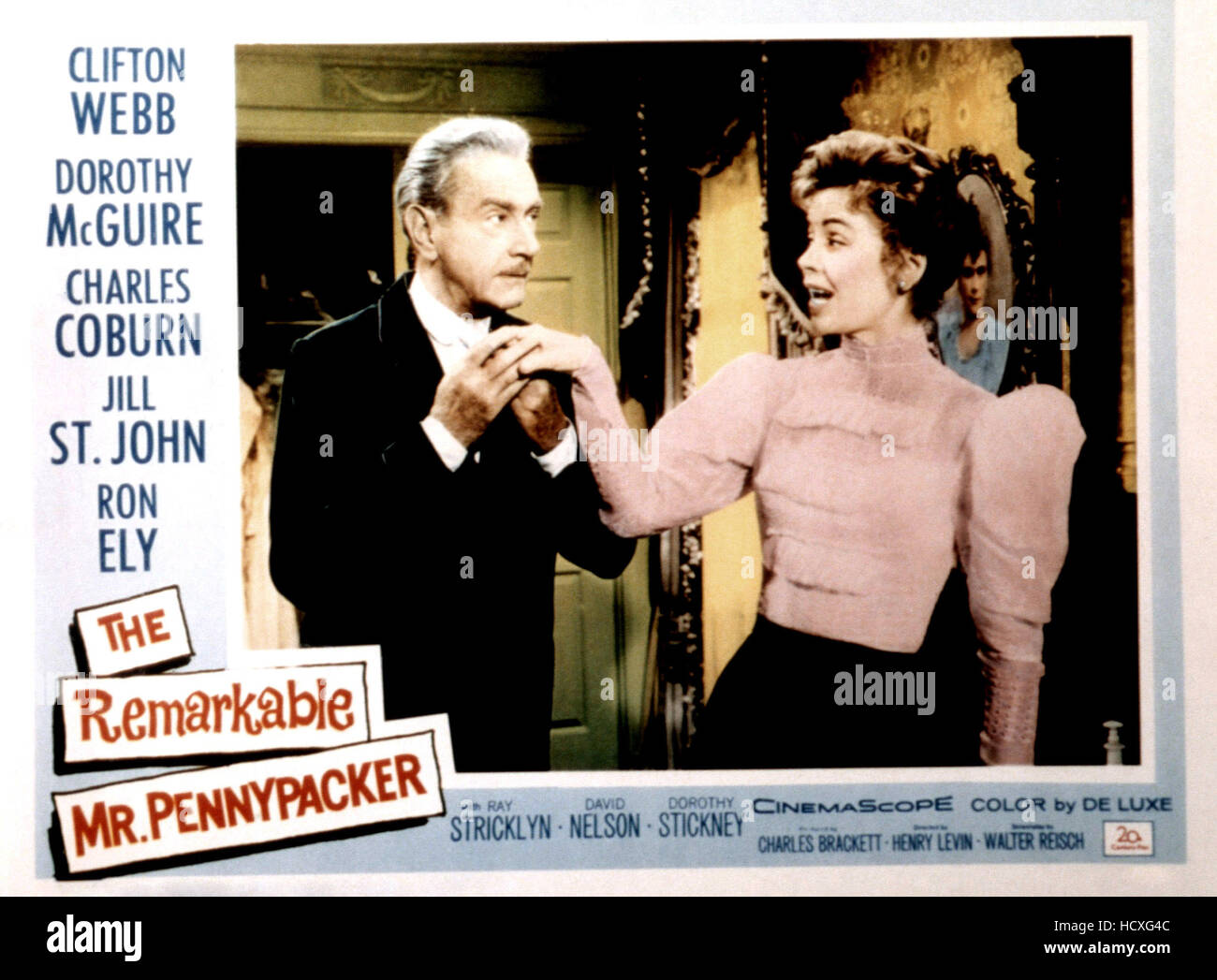 THE REMARKABLE MR. PENNYPACKER, Clifton Webb, Dorothy McGuire, 1959 ...