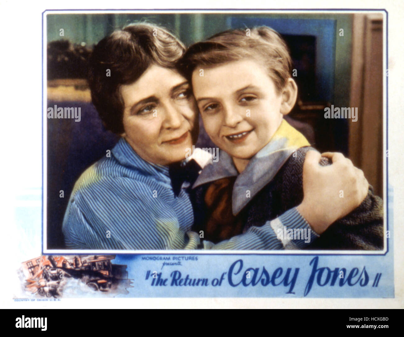 THE RETURN OF CASEY JONES, Margaret Seddon, Jackie Searl, 1933 Stock