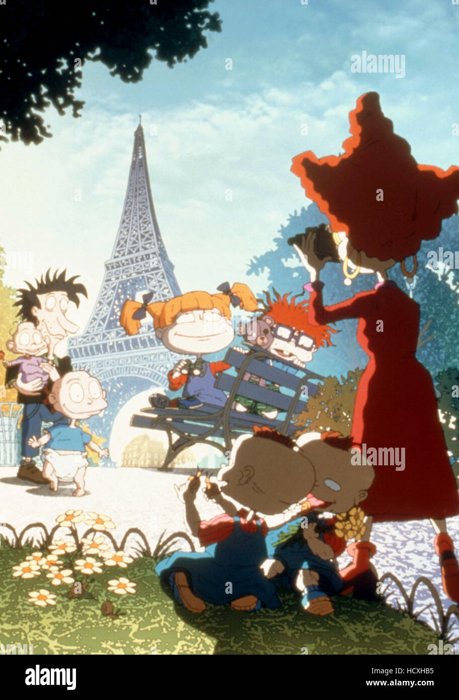 RUGRATS IN PARISTHE MOVIE, Dil Pickles, Stu Pickles, Tommy Pickles, Angelica Pickles, Chuckie
