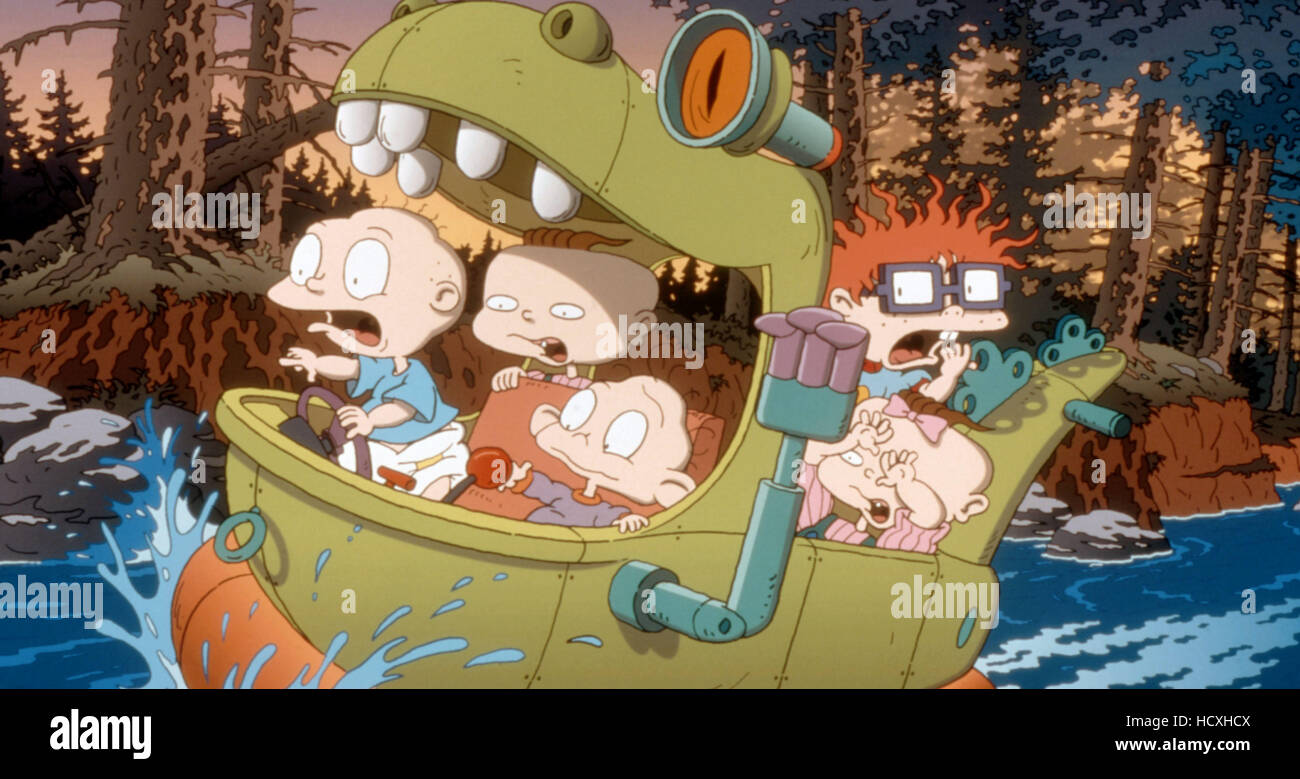 THE RUGRATS MOVIE, Lil (front left), Tommy Pickles (voice Elizabeth