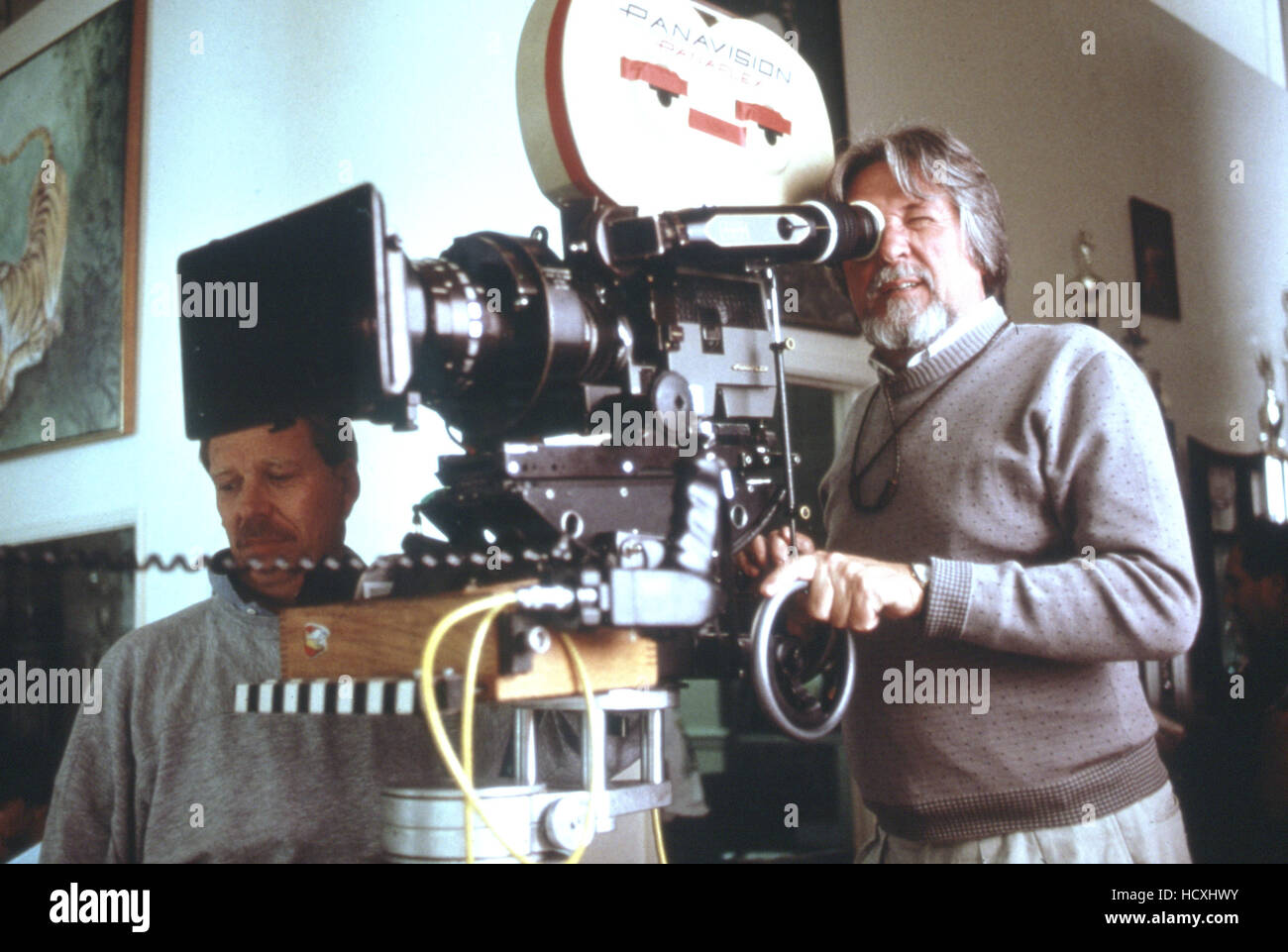 SAY ANYTHING, Cinematographer Laszlo Kovacs on the set, 1989. TM and ...