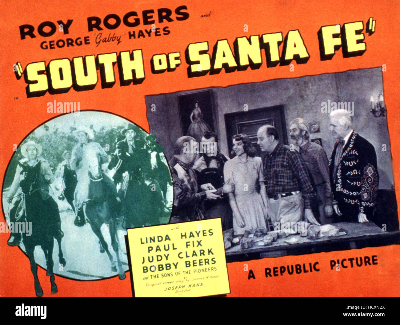 SOUTH OF SANTA FE, right image second, third, fourth, fifth and sixth ...