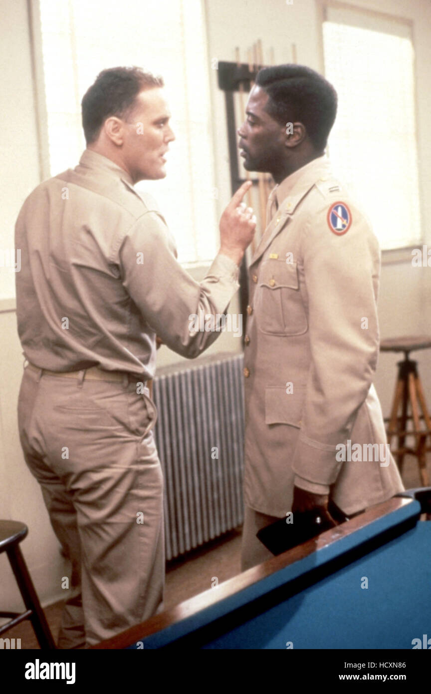 A SOLDIER'S STORY, Wings Hauser, Howard Rollins, 1984. (c) Columbia