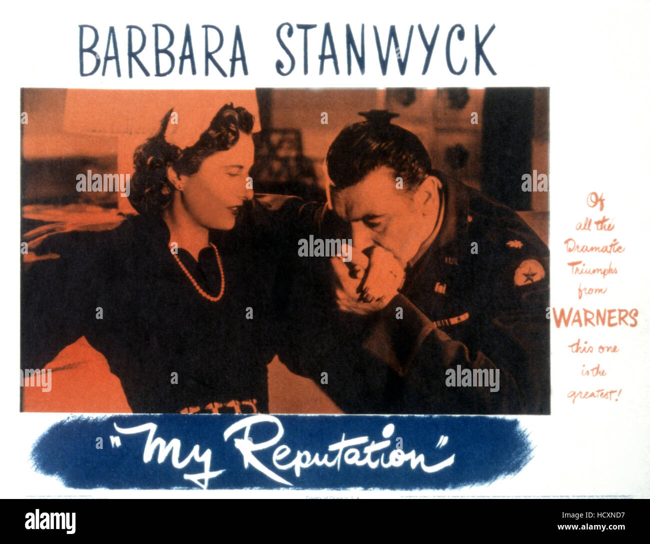 My Reputation MY REPUTATION, Barbara Stanwyck, George Brent, 1946 Stock Photo - Alamy