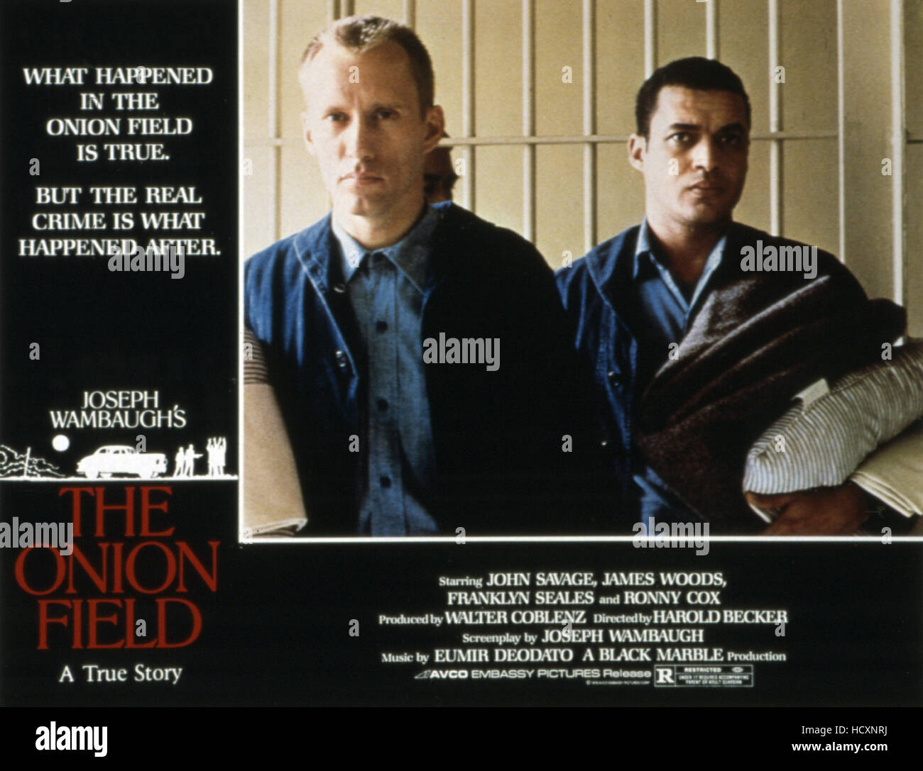 THE ONION FIELD, James Woods, Franklyn Seales, 1979. (c) AVCO Embassy