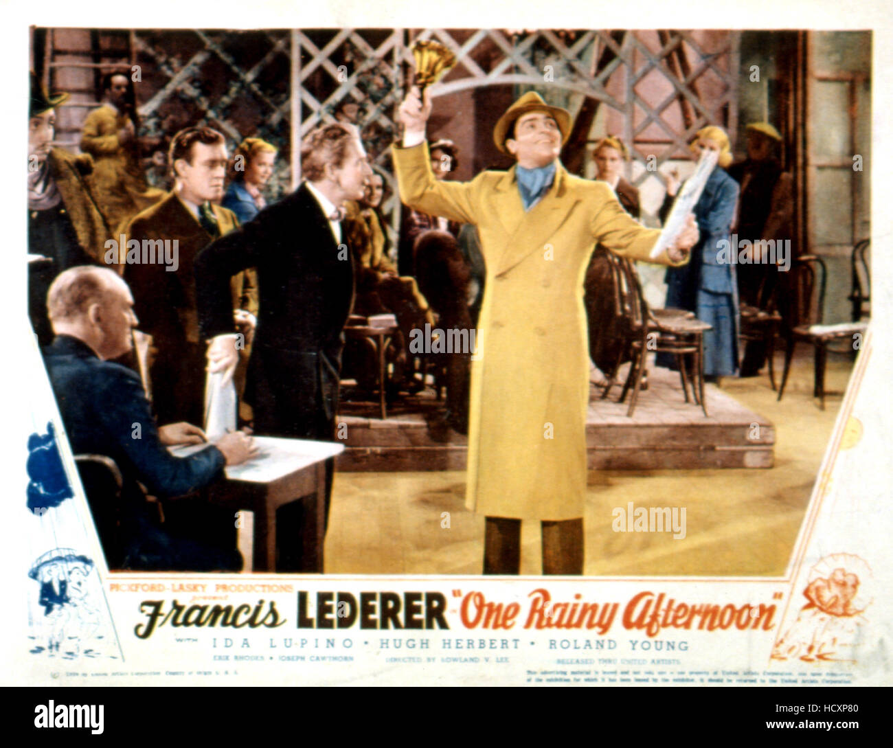 ONE RAINY AFTERNOON, Francis Lederer, 1936 Stock Photo - Alamy