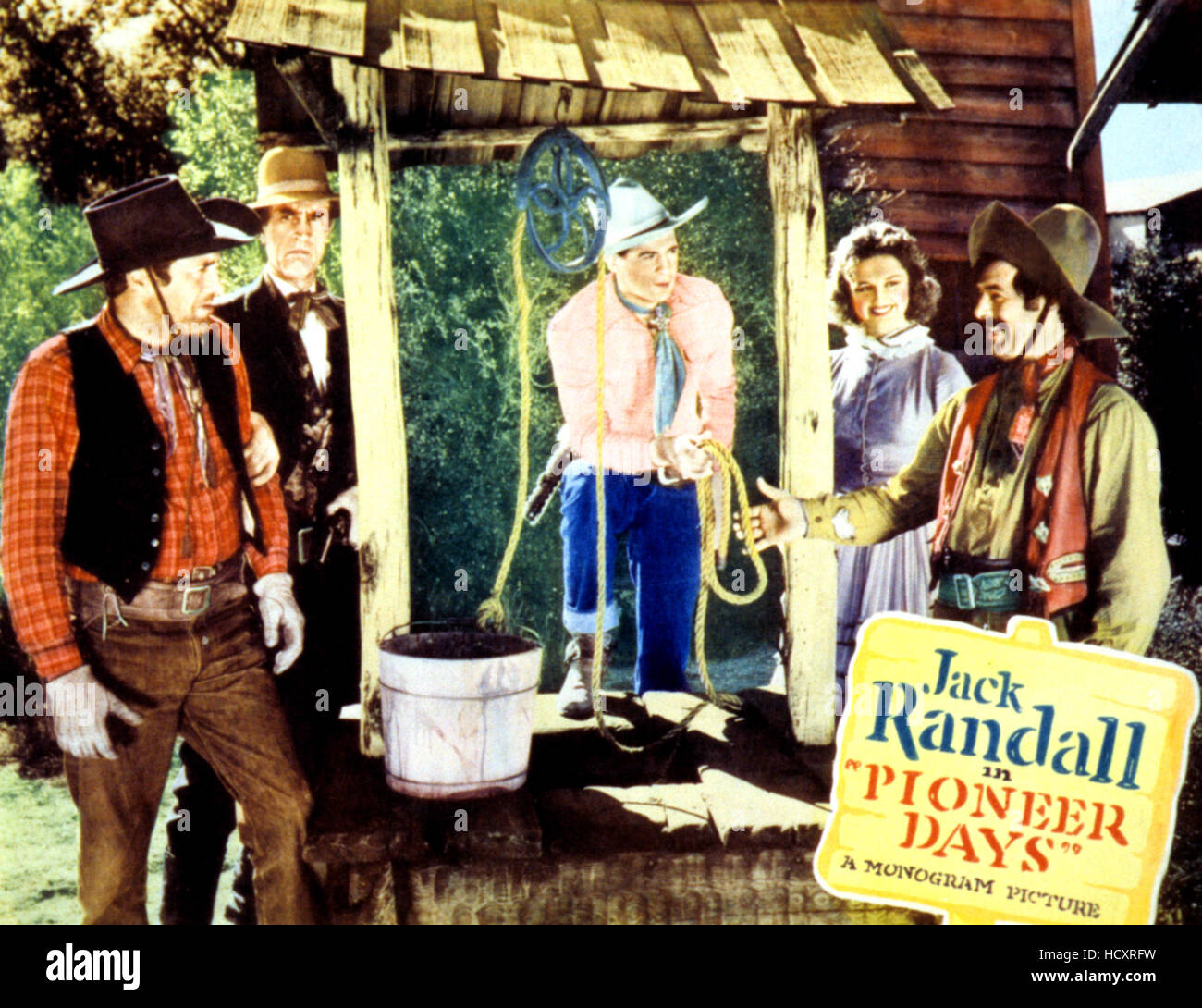 PIONEER DAYS, second from left: Nelson McDowell, center: Jack Randall ...