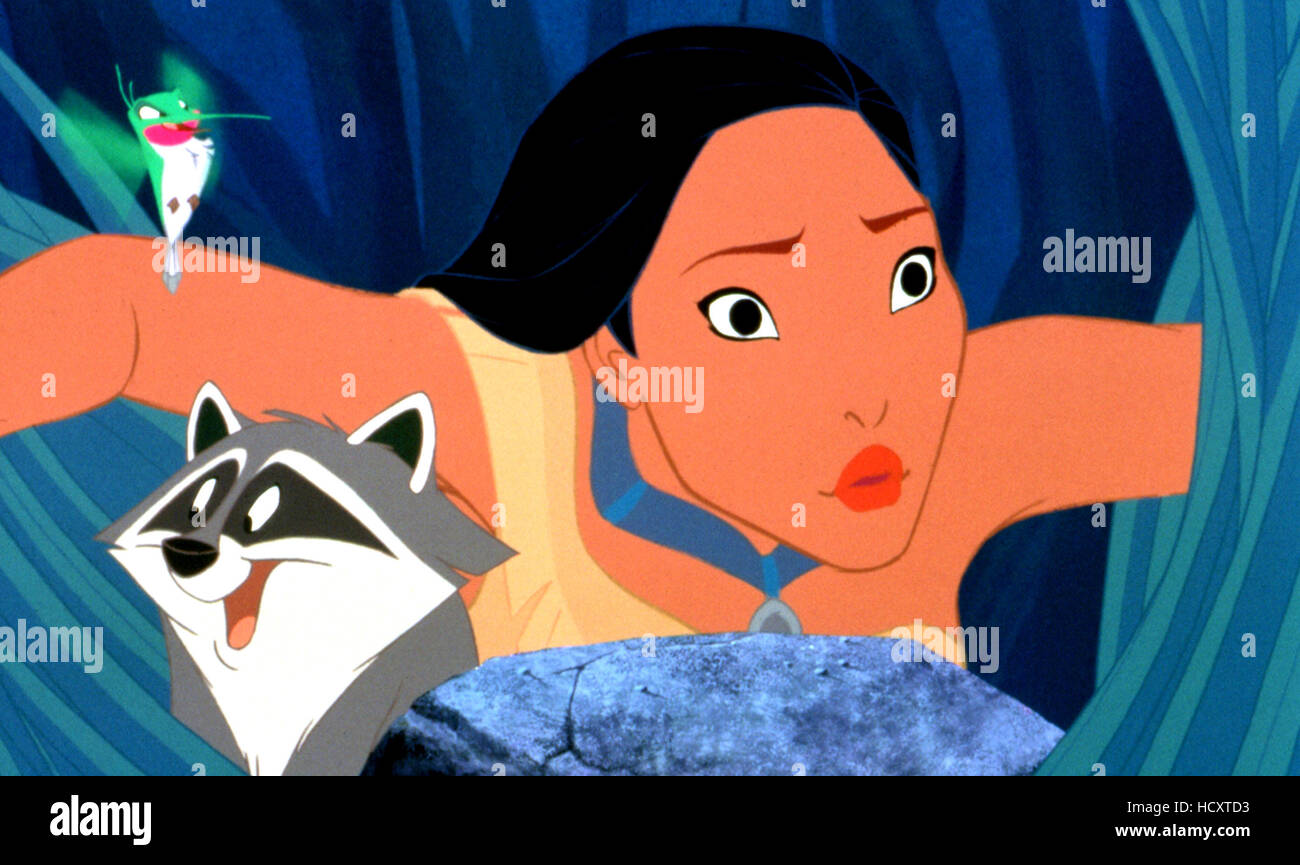 POCAHONTAS, Flit, Meeko, Pocahontas, 1995 Stock Photo Alamy