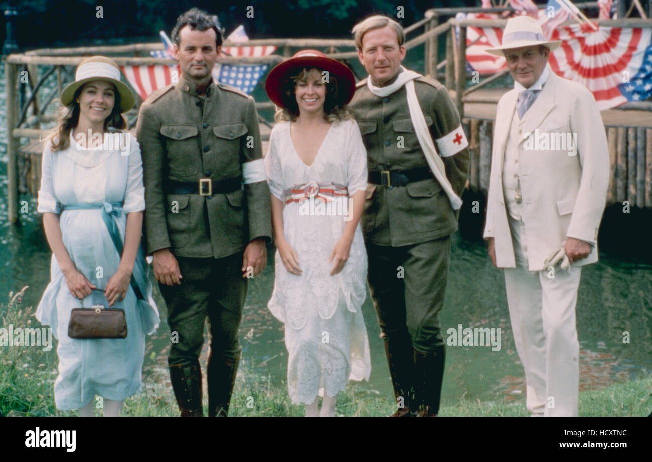 THE RAZOR'S EDGE, Theresa Russell, Bill Murray, Catherine Hicks, James