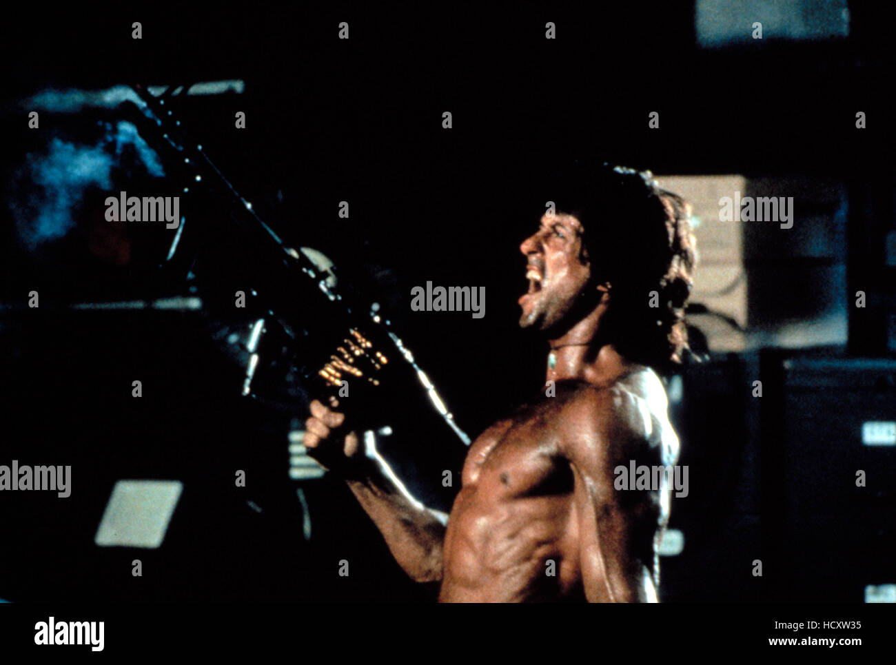 RAMBO: FIRST BLOOD PART II, Sylvester Stallone, 1985 Stock Photo - Alamy