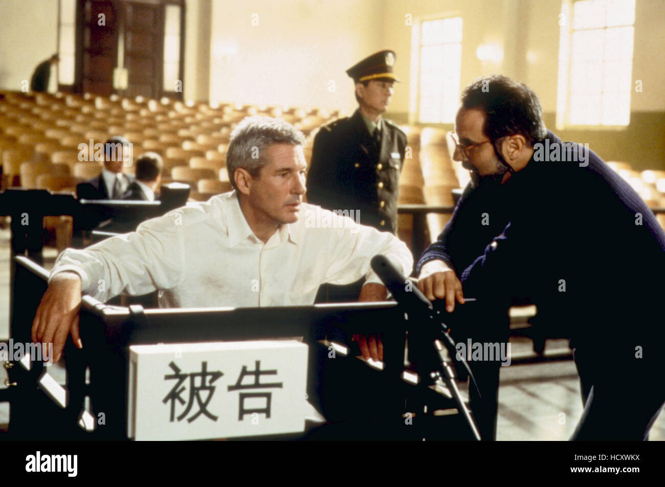 RED CORNER, Richard Gere, director Jon on set, 1997. (c)MGM