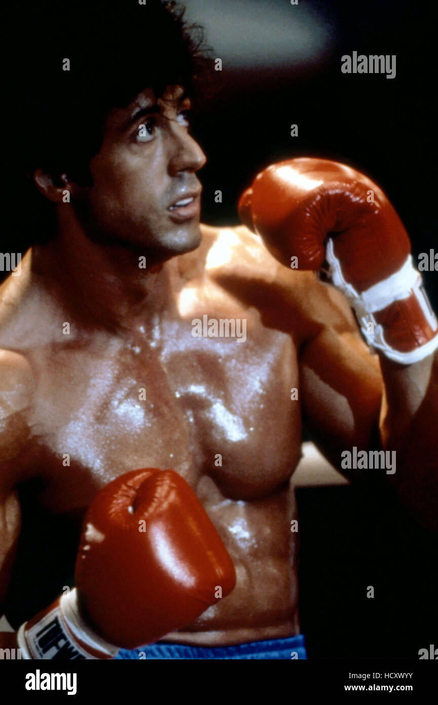 ROCKY IV, Sylvester Stallone, 1985. ©MGM/courtesy Everett Collection Stock Photo