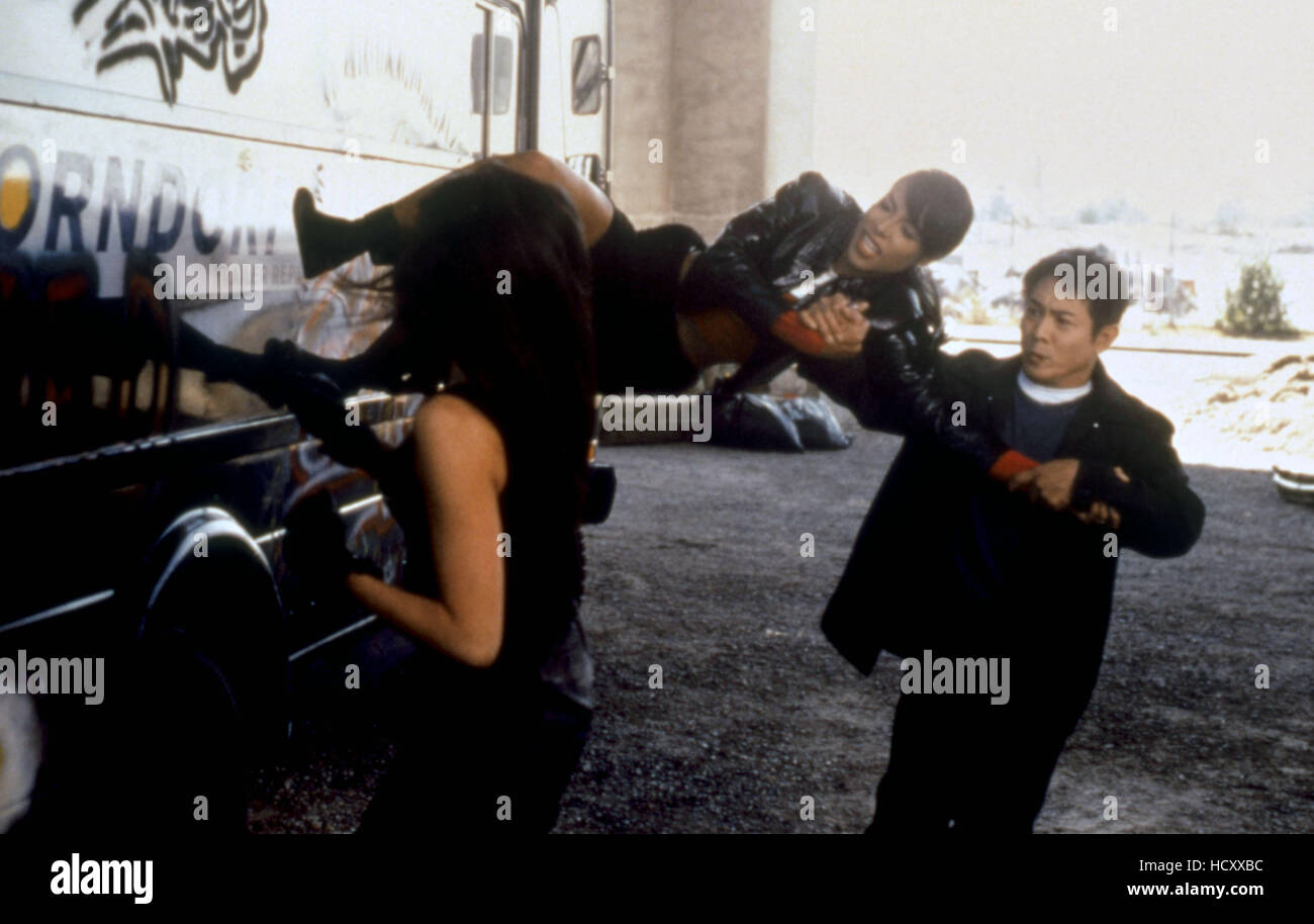 ROMEO MUST DIE, Aaliyah (center), Jet Li (right), 2000. ©Warner ...