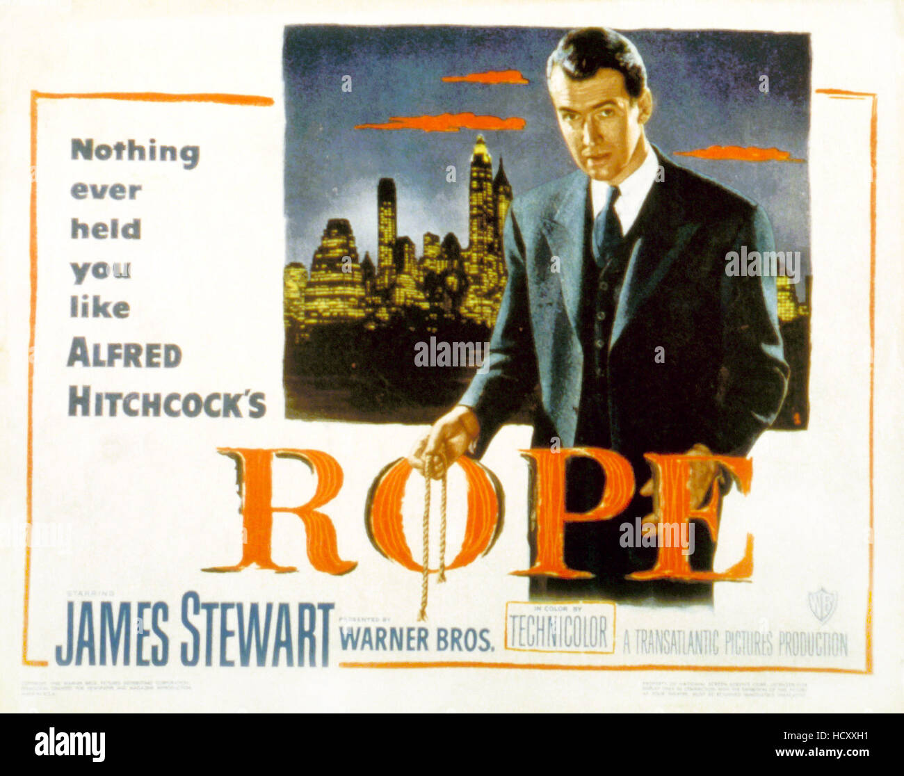 ROPE, James Stewart, 1948 Stock Photo Alamy