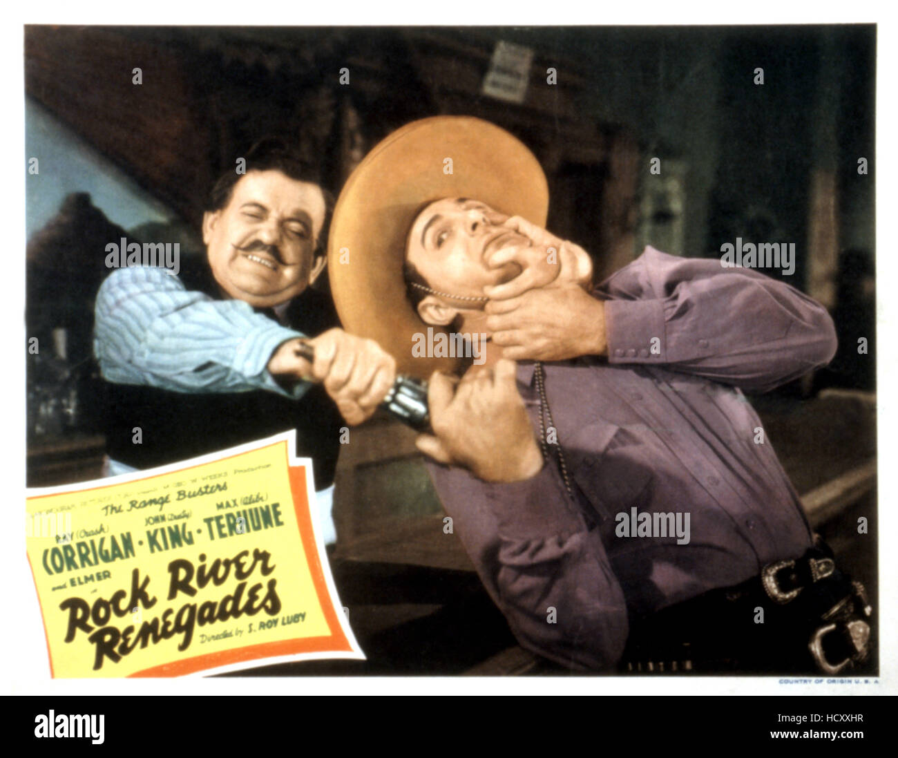 ROCK RIVER RENEGADES, US lobbycard, Richard Cramer, David Sharpe, 1942