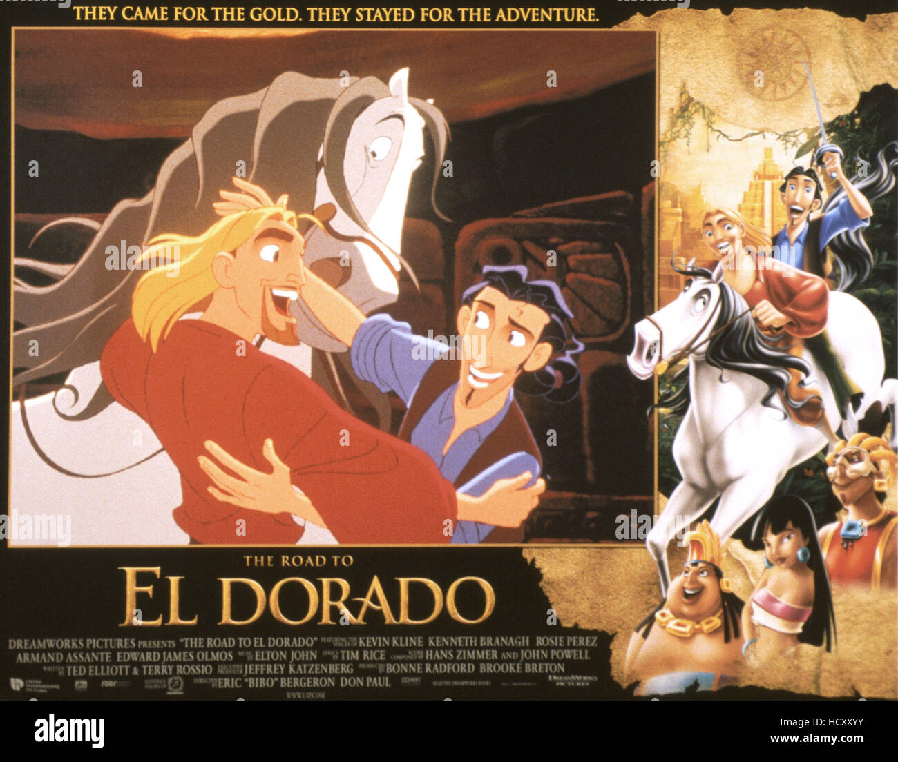 The Road To El Dorado Movie Poster