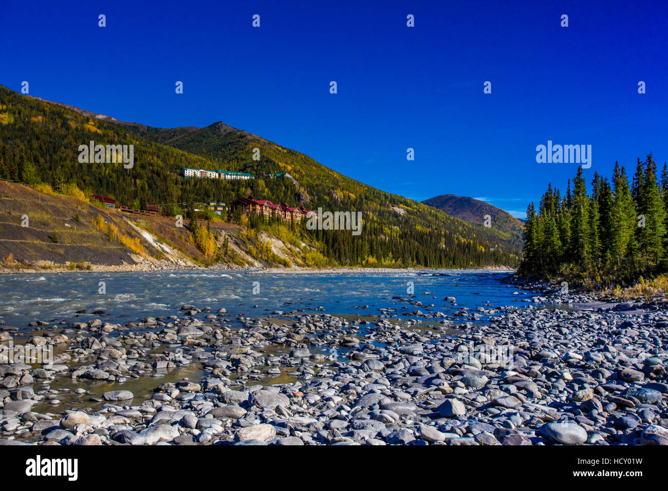 Horseshoe lake trail denali national hi res stock photography and images Alamy