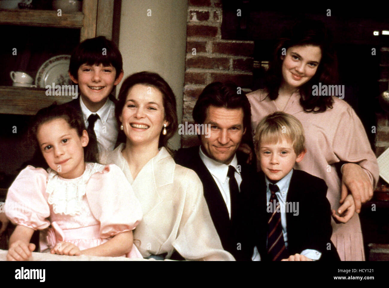 SEE YOU IN THE MORNING, Heather Lilly, Lukas Haas, Alice Krige, Jeff Bridges, Macaulay Culkin, Drew Barrymore, 1989 Stock Photo