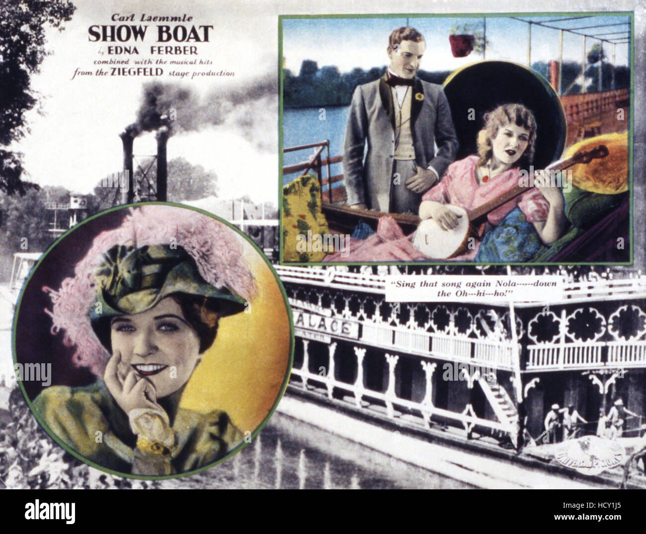 Show Boat, Laura La Plante, Joseph Schildkraut, 1929 Stock Photo - Alamy