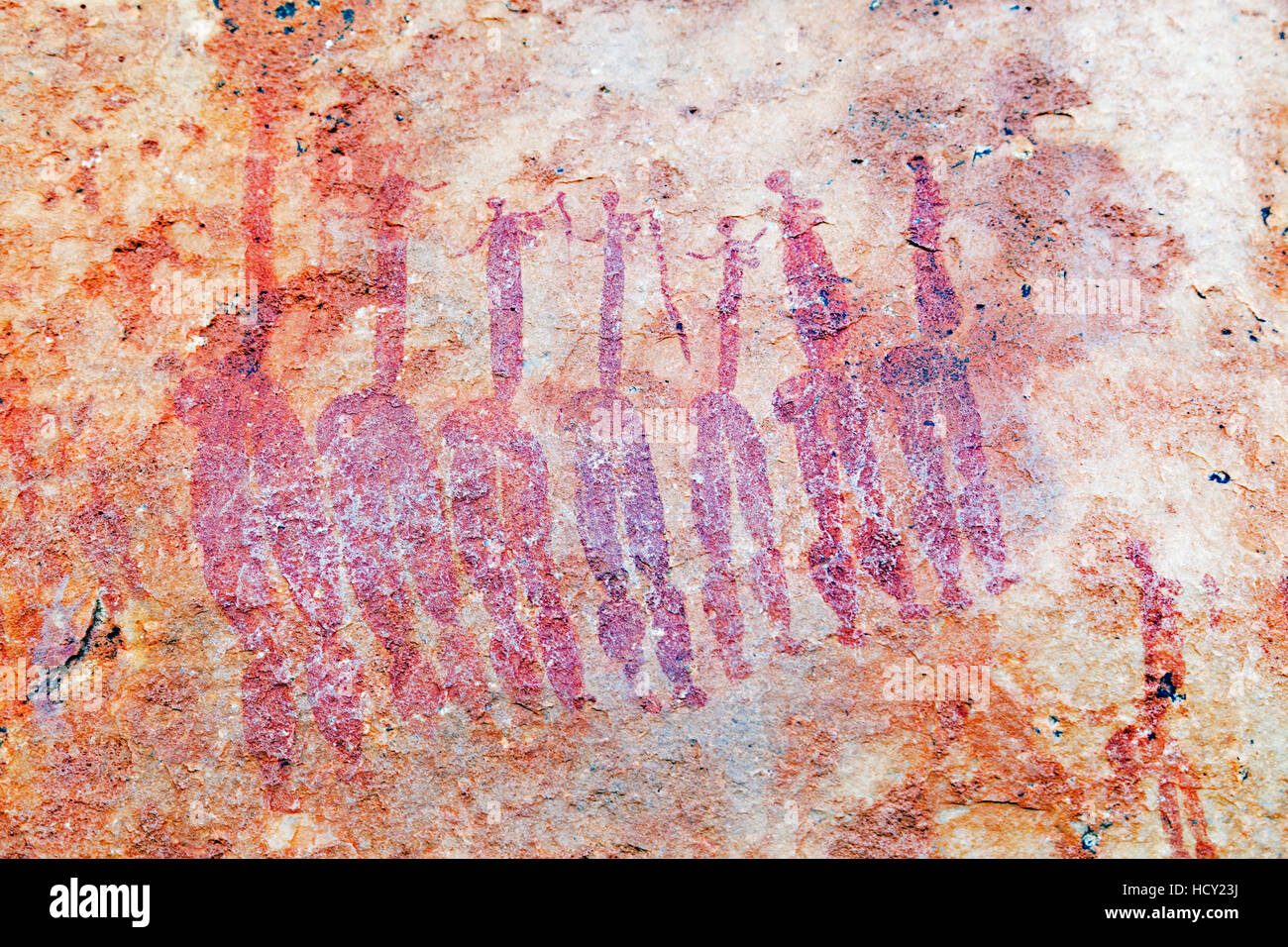 San rock art on the Sevilla Rock Art Trail, Cederberg Wilderness Area