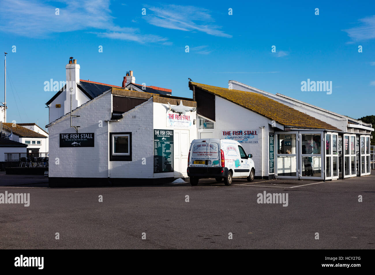 The Fish Stall, shop and restaurant, Mudeford Quay, Christchurch