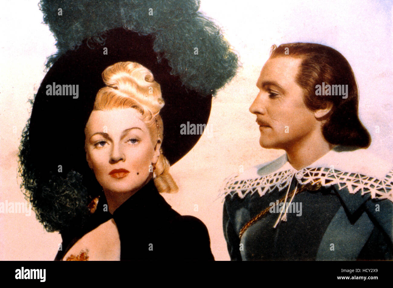 THE THREE MUSKETEERS, Lana Turner, Gene Kelly, 1948 Stock Photo Alamy