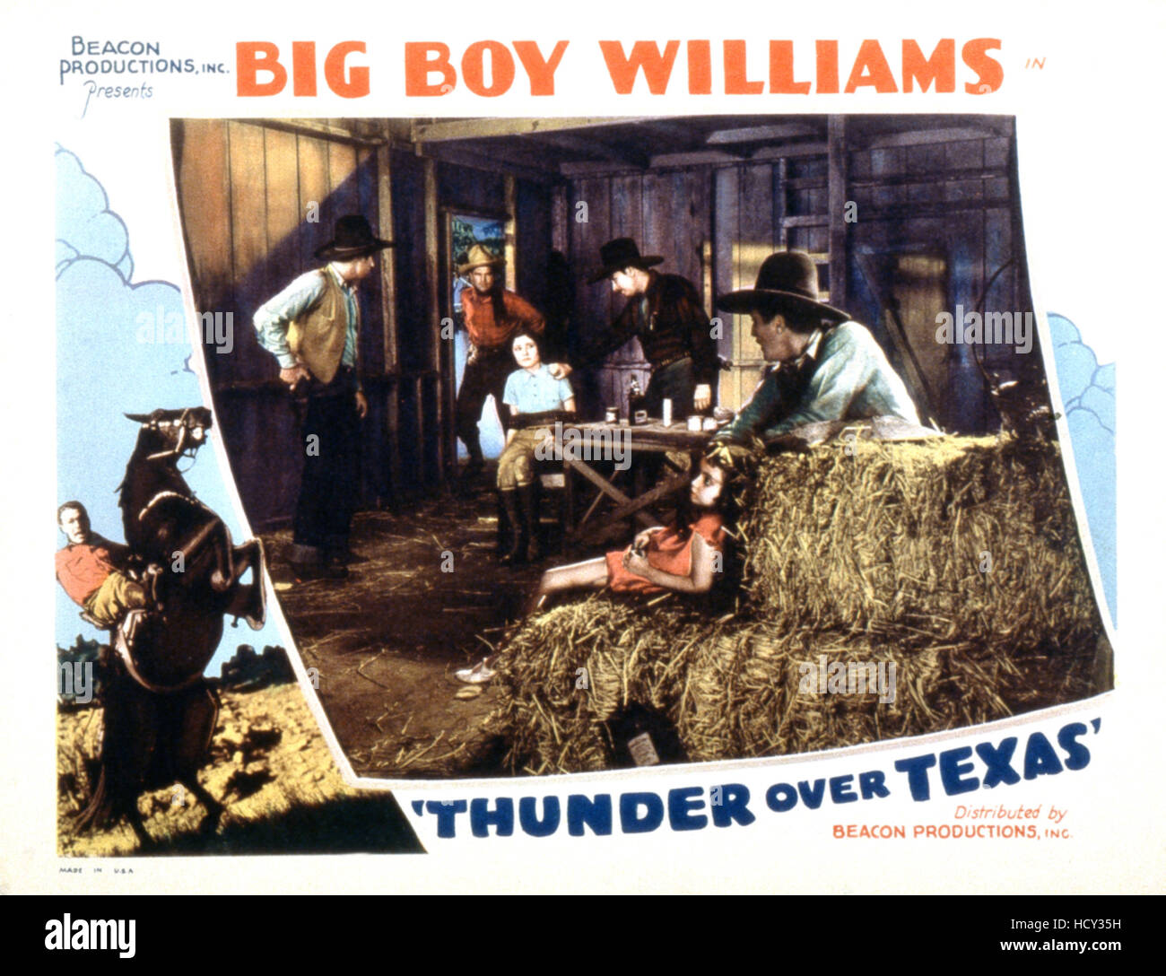 THUNDER OVER TEXAS, second, third, fourth and fifth from left Guinn