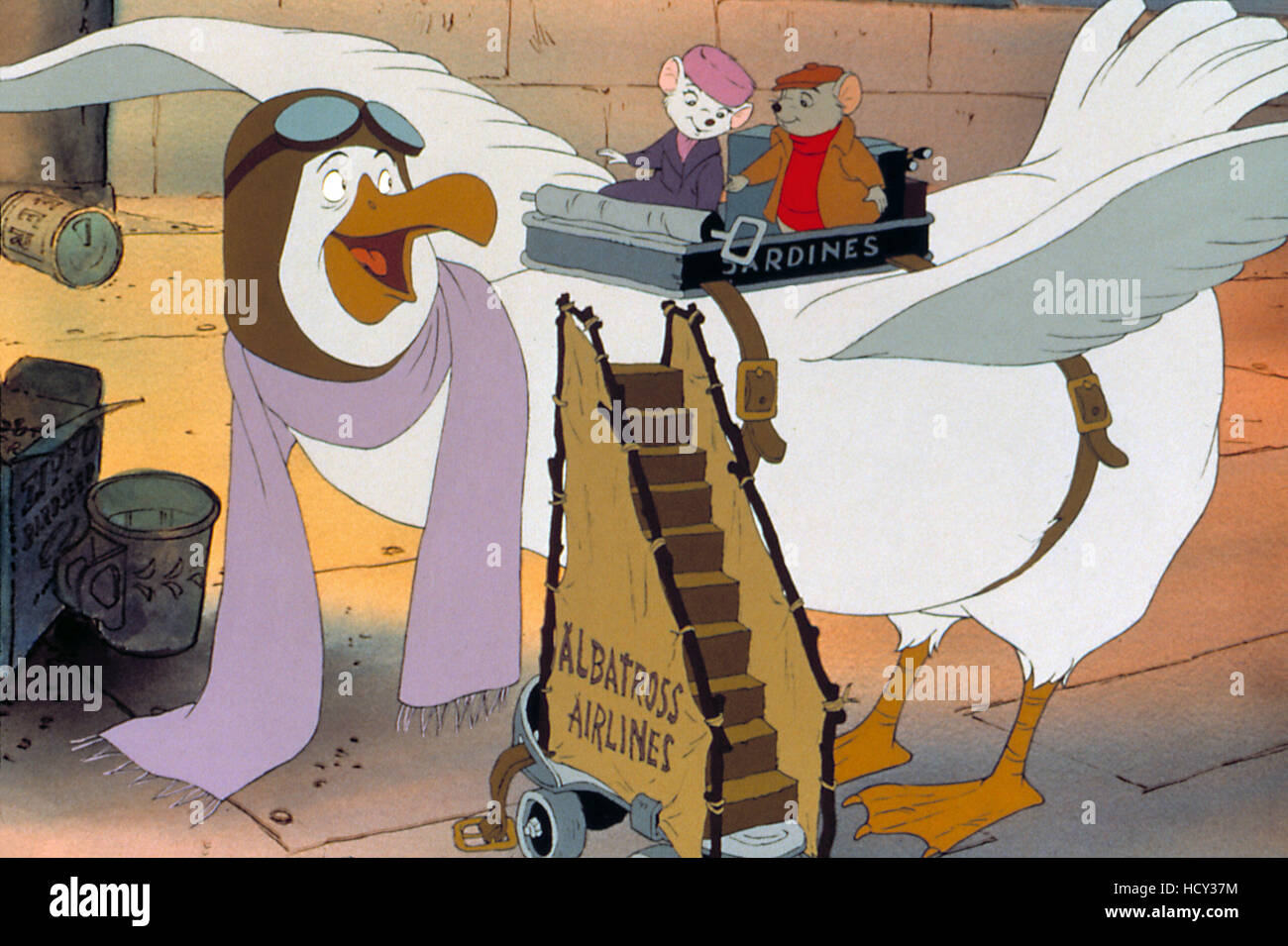 THE RESCUERS Walt Disney Animation 1977 Stock Photo Alamy