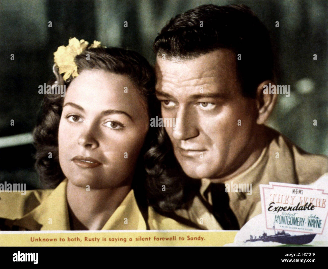 John wayne they were expendable 1945 hires stock photography and