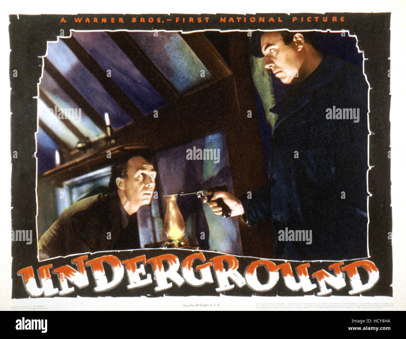 UNDERGROUND, Philip Dorn, 1941 Stock Photo