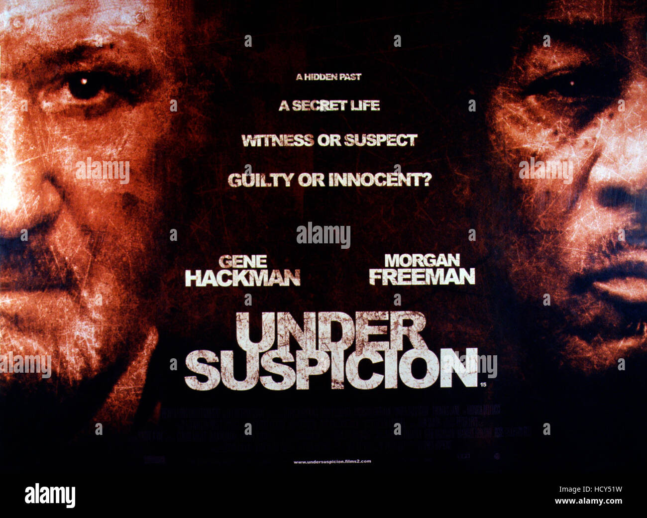 UNDER SUSPICION, British poster, from left Gene Hackman, Freeman, 2000, © Lions Gate