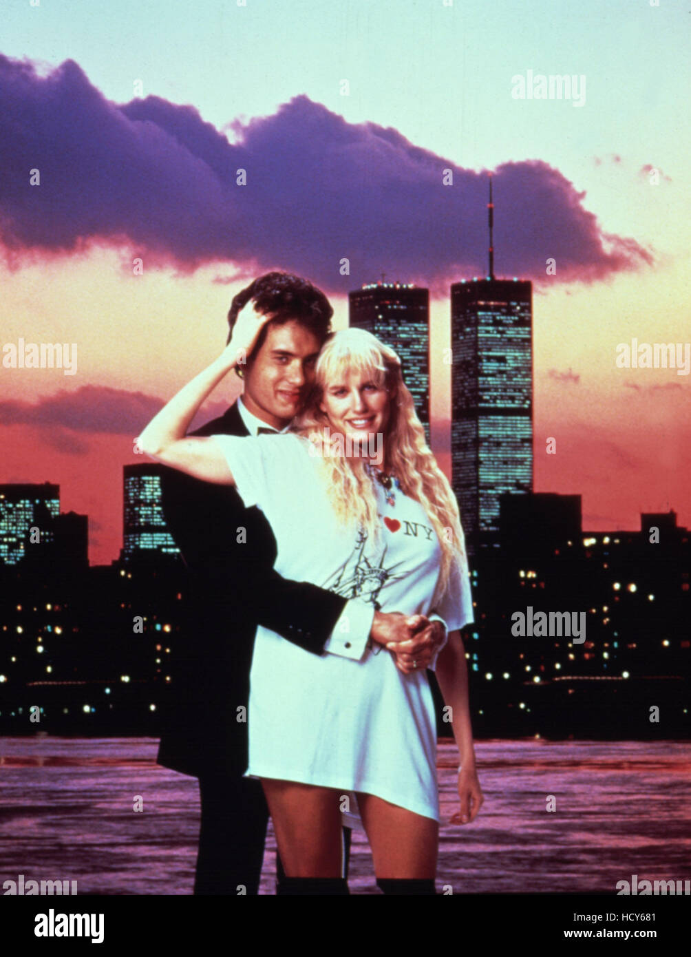 SPLASH, Tom Hanks, Daryl Hannah, 1984 Stock Photo Alamy