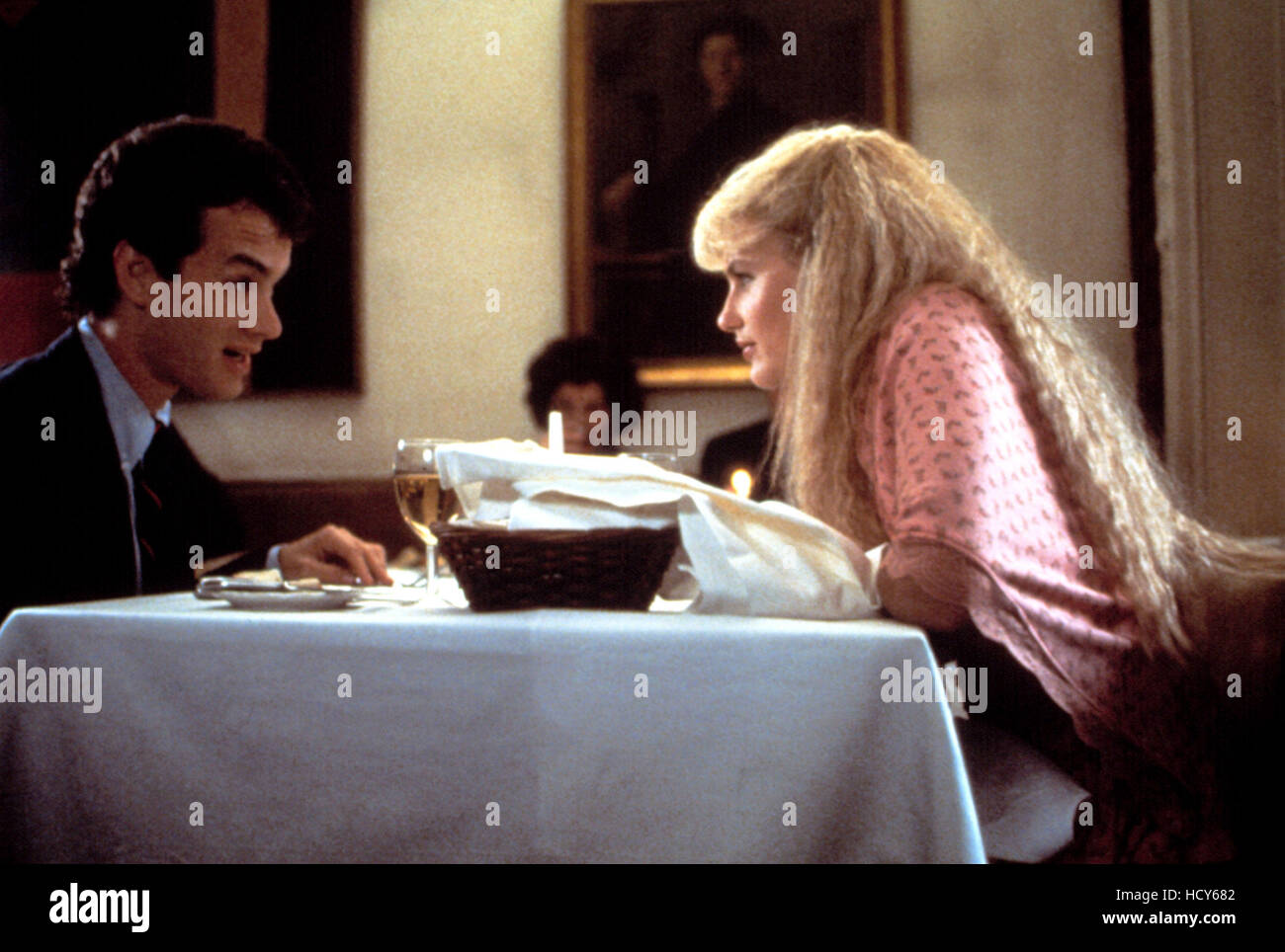 SPLASH, Tom Hanks, Daryl Hannah, 1984 Stock Photo Alamy