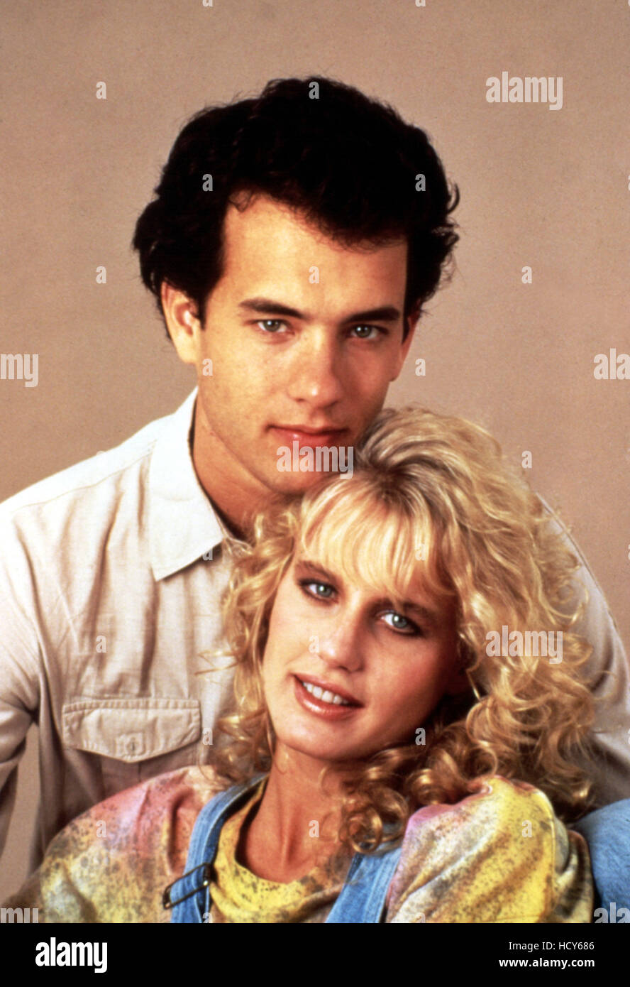 SPLASH, Tom Hanks, Daryl Hannah, 1984 Stock Photo Alamy(00)