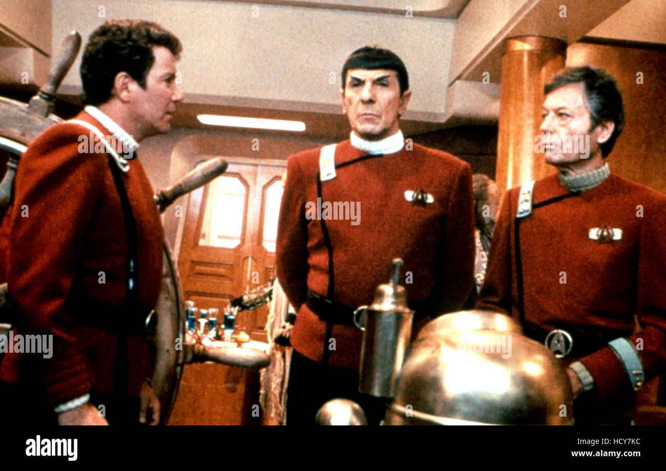 STAR TREK VI: THE UNDISCOVERED COUNTRY, William Shatner, Leonard Nimoy ...