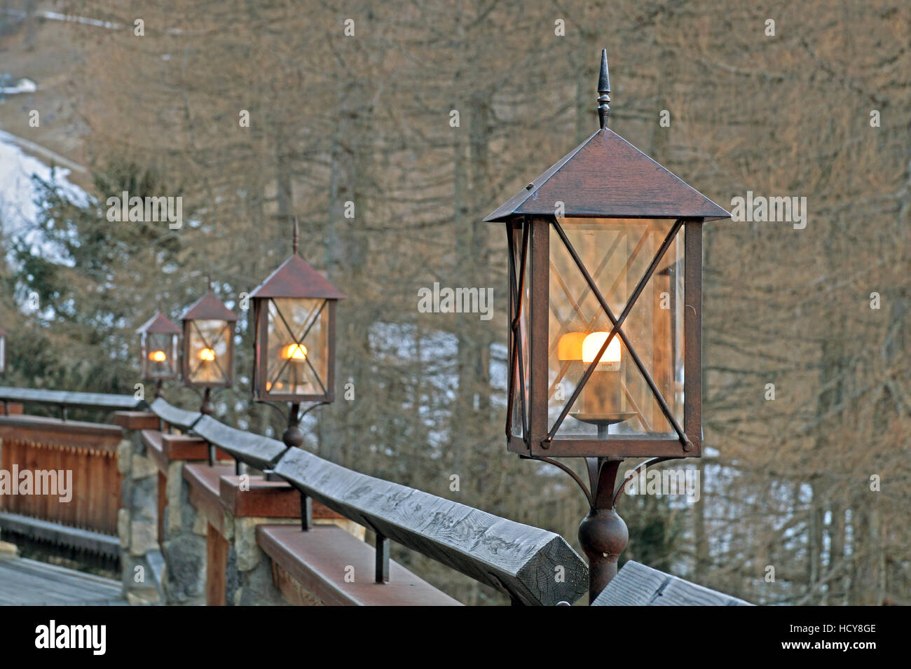 Lanterns and mountains hi-res stock photography and images - Alamy