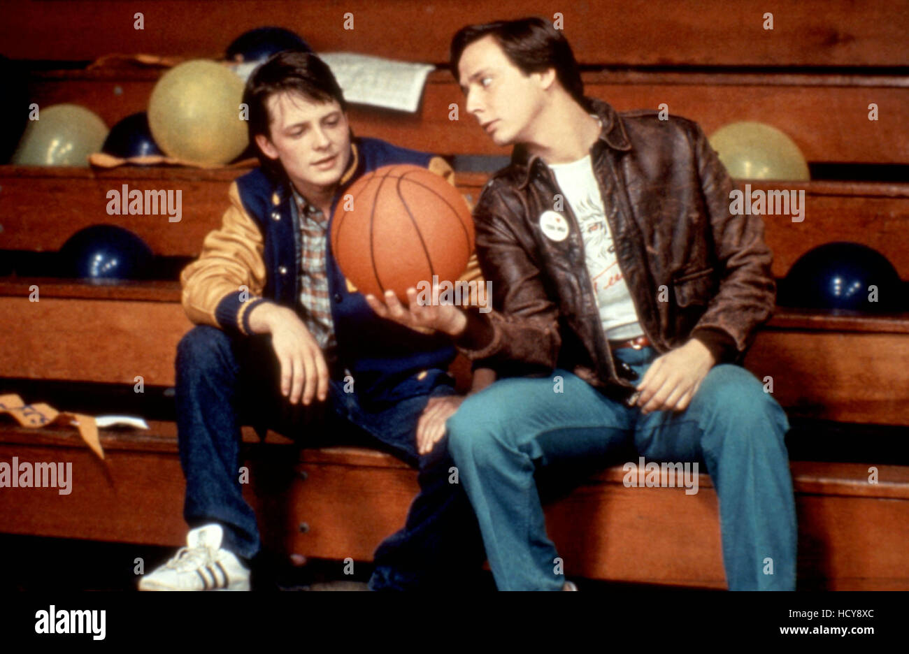 TEEN WOLF, Michael J. Fox, Jerry Levine, 1985, (c)Atlantic Releasing ...